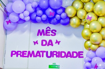 notícia: Novembro Roxo: Governo do Amapá realiza ações para conscientizar sobre prematuridade