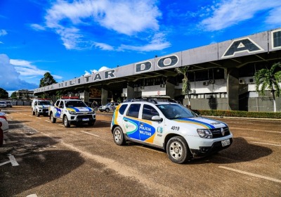 notícia: Sociedade Mais Segura: PM registra redução de crimes no fim de semana