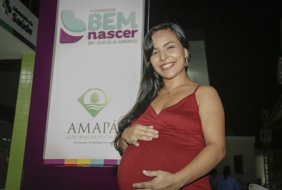 notícia: “É um ambiente moderno e humanizado”, diz grávida durante inauguração da Maternidade Bem Nascer