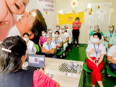 notícia: Governo inicia campanha sobre prevenção do câncer de mama com palestras na Maternidade Bem Nascer