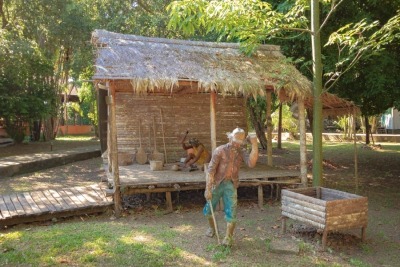 notícia: Governo do Amapá revitaliza ambientes do Museu Sacaca