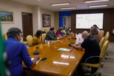 notícia: Covid-19: Aumento de casos acende alerta, Estado prepara medidas de proteção em conjunto com os municípios