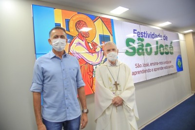 notícia: Missa em honra a São José traz reflexão sobre o ato de educar