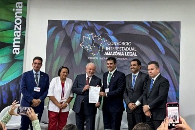 notícia: COP-27: Governadores da Amazônia Legal pedem a Lula nova cooperação com o governo brasileiro