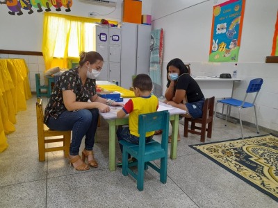 notícia: Abril Azul: em Laranjal do Jari, Centro Especializado faz busca ativa de casos suspeitos de autismo