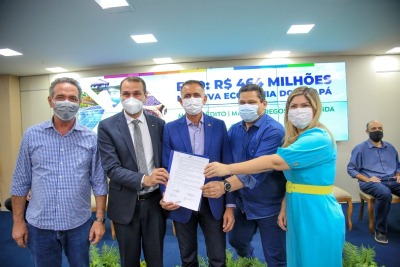 notícia: Nova Economia: Governo do Estado e Banco da Amazônia firmam parceria para investimentos no campo e na cidade  