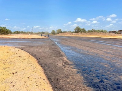 notícia: Governo inicia primeira etapa da pavimentação asfáltica da rodovia Norte-Sul