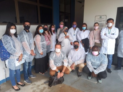 notícia: Franceses conhecem Parque Laboratorial do Amapá para estreitar relações de Vigilância em Saúde na fronteira