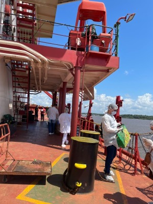 notícia: Amapá coloca mais um navio quarentena após tripulantes testarem positivo para covid-19