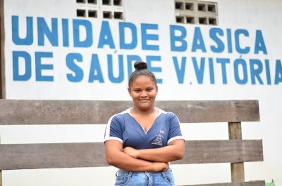 notícia: Governo do Amapá leva informações de prevenção à gravidez para adolescentes na fronteira