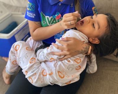 notícia: Governo do Amapá passa a ofertar vacina contra a poliomielite através do programa Vacina em Casa