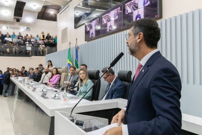 notícia: Durante abertura do ano legislativo, governador destaca prioridades na gestão do Amapá 