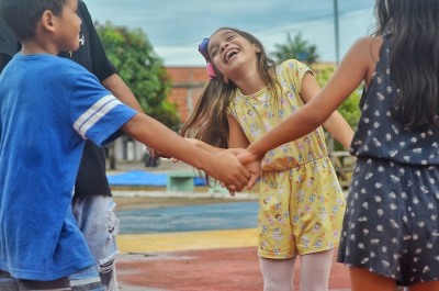 notícia: Com Arraiá do Povo, Governo do Amapá oportuniza acesso à cultura para crianças de Santana