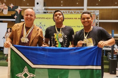 notícia: Estudantes do Amapá são finalistas em feira internacional com drone de baixo custo para monitoramento ambiental