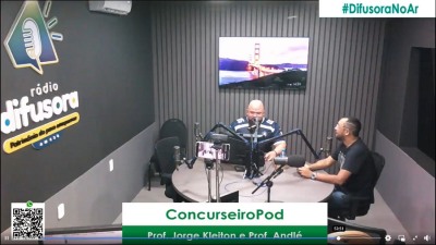 notícia: Nova programação da Rádio Difusora traz podcast para auxiliar concurseiros