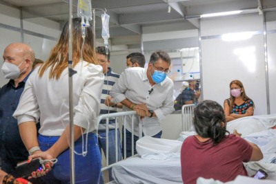 notícia: Governador Clécio Luís visita Hospital de Urgência e Emergência de Santana