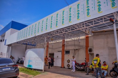 notícia: Em obras: Hospital de Emergências tem nova entrada para pacientes