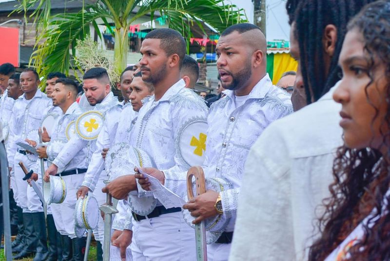 Missa celebra a fé do povo de Mazagão Velho no Dia de São Tiago.

Em 2024, festividade completa 247 anos de tradição e recebe apoio do Governo do Amapá. <div class='credito_fotos'>Foto: Maksuel Martins/GEA   |   <a href='/midias/2024/originais/15645_1162d292-cd32-77fe-083e-9651616dd2a6.jpg' download><i class='fa-solid fa-download'></i> Download</a></div>