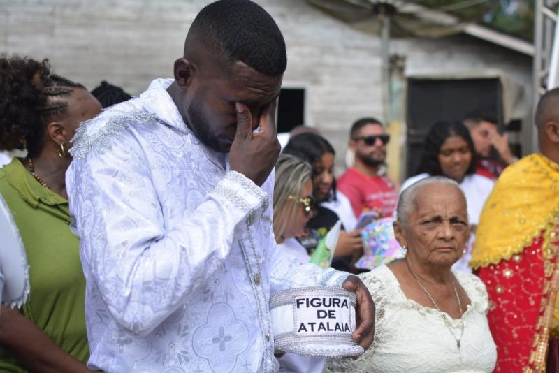 Missa celebra a fé do povo de Mazagão Velho no Dia de São Tiago.

Em 2024, festividade completa 247 anos de tradição e recebe apoio do Governo do Amapá. <div class='credito_fotos'>Foto: Maksuel Martins/GEA   |   <a href='/midias/2024/originais/15645_7d7ec4ed-ecf8-c4dd-aeed-6df27b9a9d0b.jpg' download><i class='fa-solid fa-download'></i> Download</a></div>