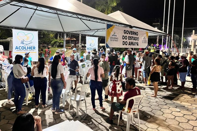 As pessoas passaram por consultas médicas para orientações 