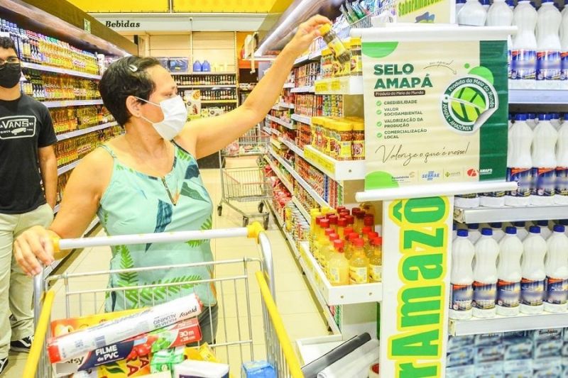 Todos os estabelecimentos participantes terão uma gôndola com a exposição dos produtos genuinamente amapaenses