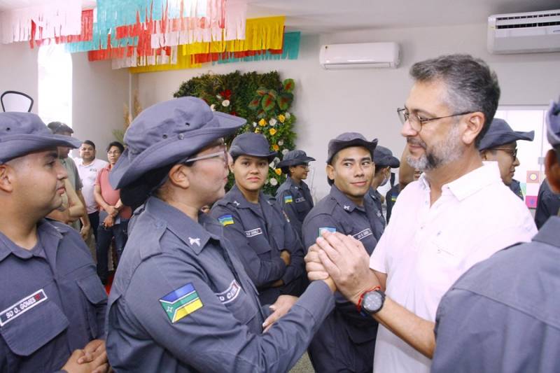 Governador Clécio Luís recepcionou os novos militares