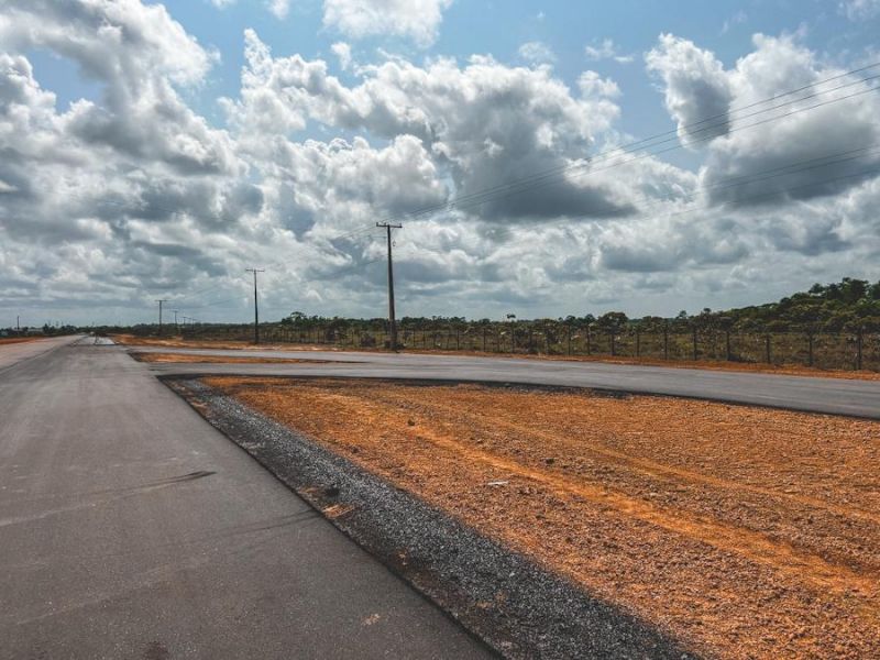 O Ramal Farinha Seca está totalmente pavimentado. O trecho, quando concluído, trará mais agilidade e segurança no escoamento agrícola da região