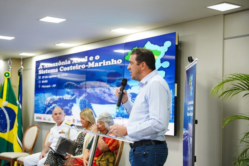 O diretor-presidente do Iepa, André Abdon, destacou os detalhes que mostram as pontecialidades do Amapá