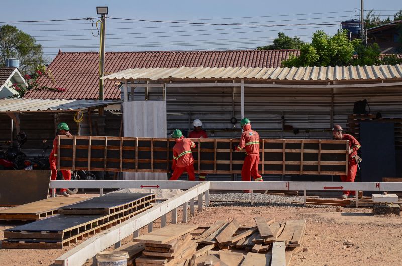 Serviços são coordenados pela Secretaria de Estado da Infraestrutura