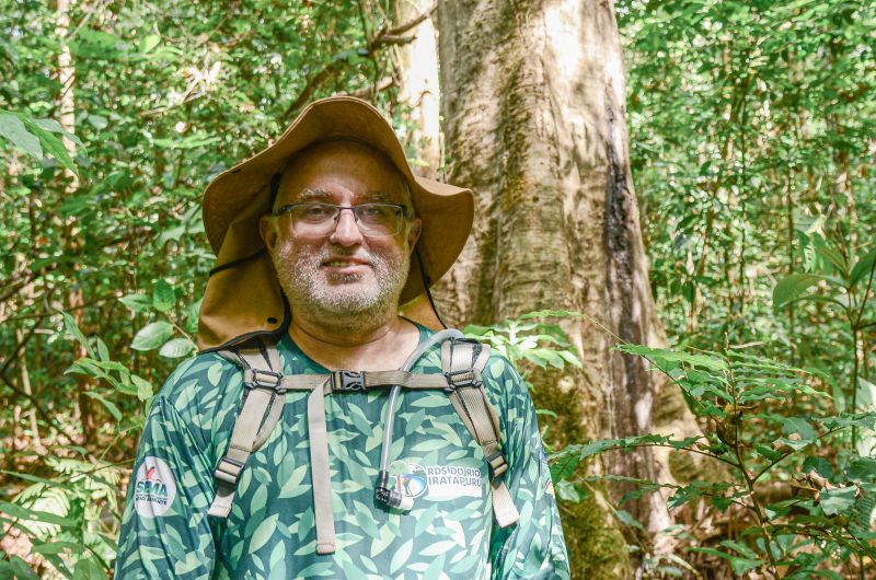 Analista ambiental da Sema, Grayton Toledo