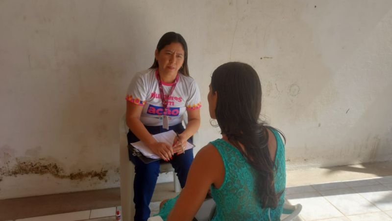 Ocorreram diversos atendimentos com a assistente social Gisele Brazão