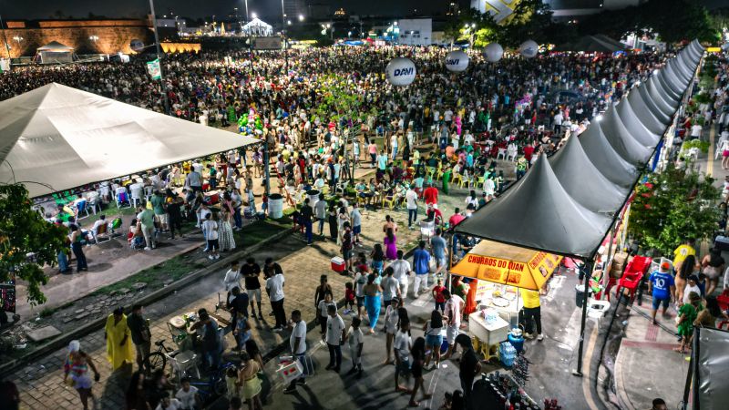 Evento terá espaços para que a população curta os shows gratuitos e possa também consumir alimentos e bebidas no local