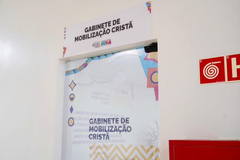 Gabinete é localizado dentro da Secretaria de Mobilização e Participação Popular