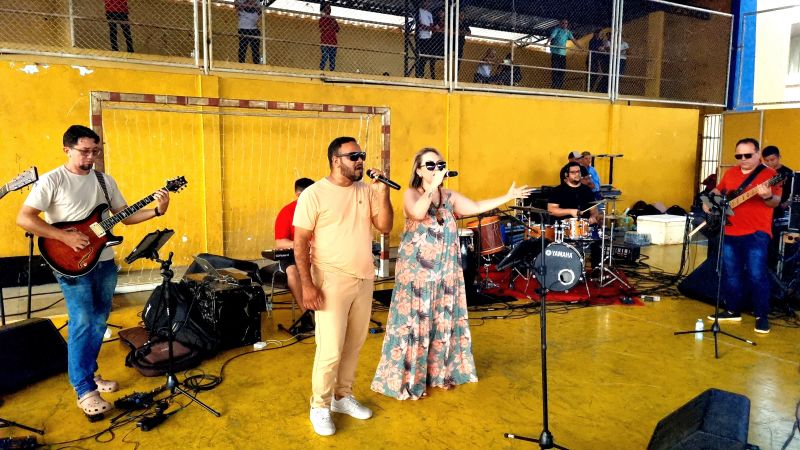 Banda de música ensaiou clássicos de Natal para a Cantata
