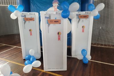 notícia: Campanha solidária do Governo do Amapá recebe 20 geladeiras para as famílias desabrigadas pelas chuvas
