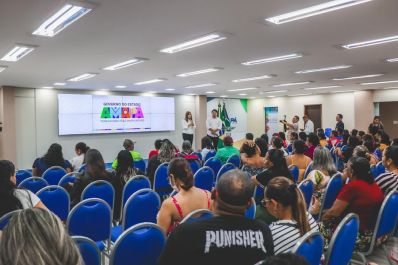 notícia: Governo do Amapá e Caixa Econômica realizam sorteio dos apartamentos do Residencial Vila dos Oliveiras