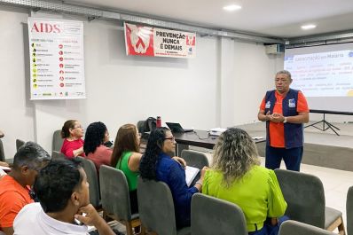 notícia: Prevenção e combate à malária são temas de capacitação ofertada pelo Governo do Amapá