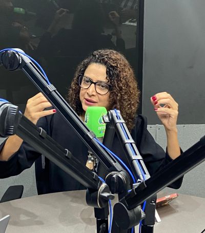 Ana Girlene, diretora da Rádio Difusora