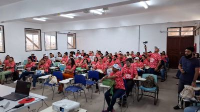 notícia: Governo do Amapá capacita profissionais de saúde sobre paralisias e vacinação contra poliomielite no Oiapoque