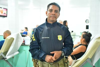 Jean Pantoja, doador voluntário