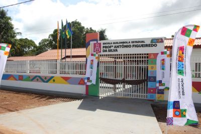 notícia: Governo do Amapá entrega nova Escola Quilombola Estadual Professor Antônio Figueiredo da Silva, em Macapá