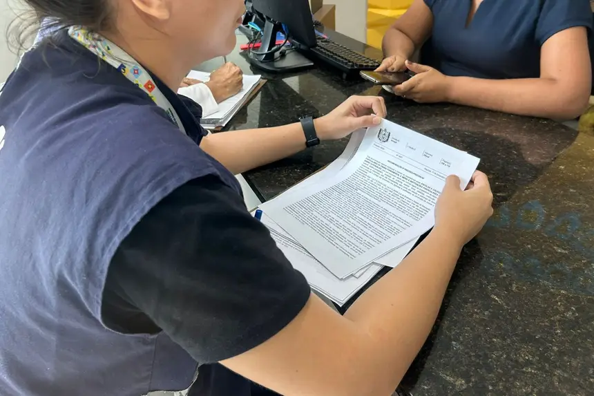 Foto: Divulgação/Procon-AP Na primeira fase da operação, escolas particulares foram visitadas