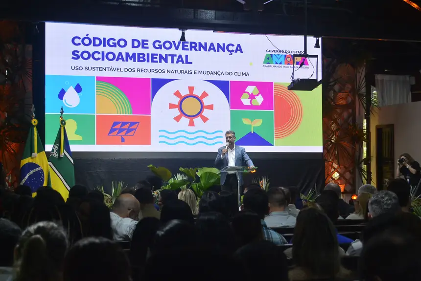 Foto: Maksuel Martins/GEA Para o governador Clécio Luís, a nova ferramenta posiciona o estado como protagonista no desenvolvimento sustentável
