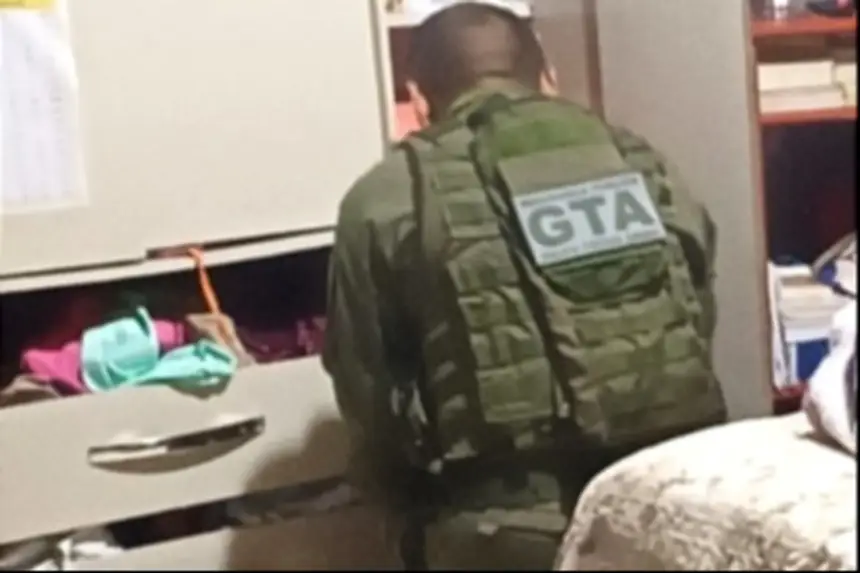 Foto: Divulgação/GTA O suspeito atuava como pombo correio entre líderes de uma fação criminosa no Amapá