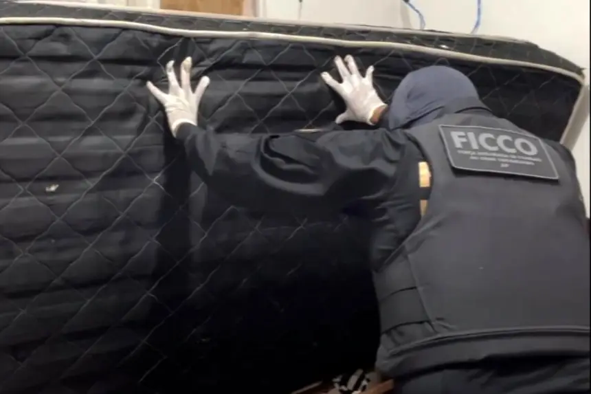 Foto: Divulgação/Polícia Federal O alvo da operação pode pegar até 28 anos de reclusão, mais pagamento de multa