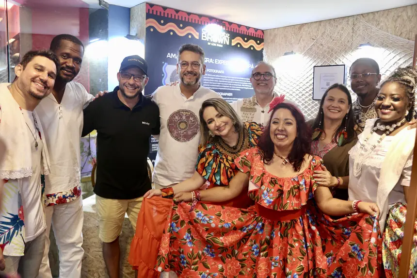 Foto: Divulgação Exposição exaltou a cultura tradicional amapaense durante o Carnaval baiano