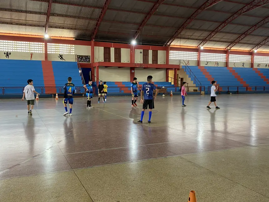 Em Santana as aulas do Ginásio Poliesportivo já iniciaram 
