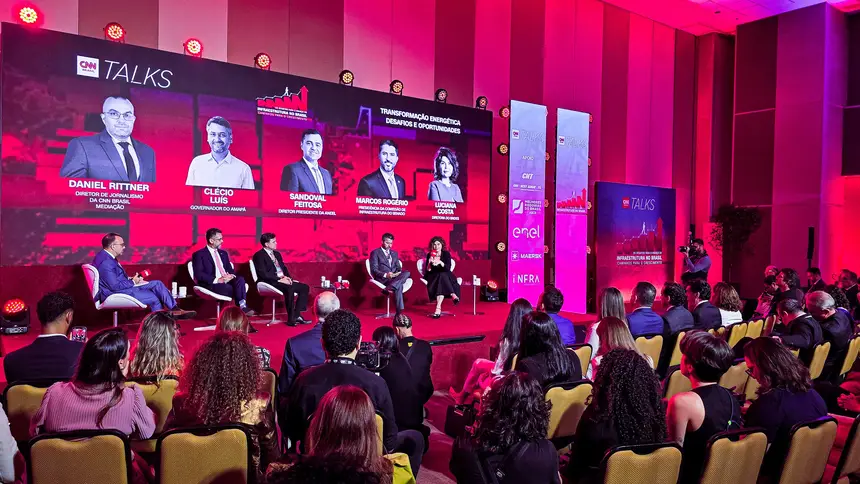 Foto: Max Renê/GEA Governador Clécio Luís foi um dos protagonistas do painel ″Transformação energética: Desafios e oportunidades”.