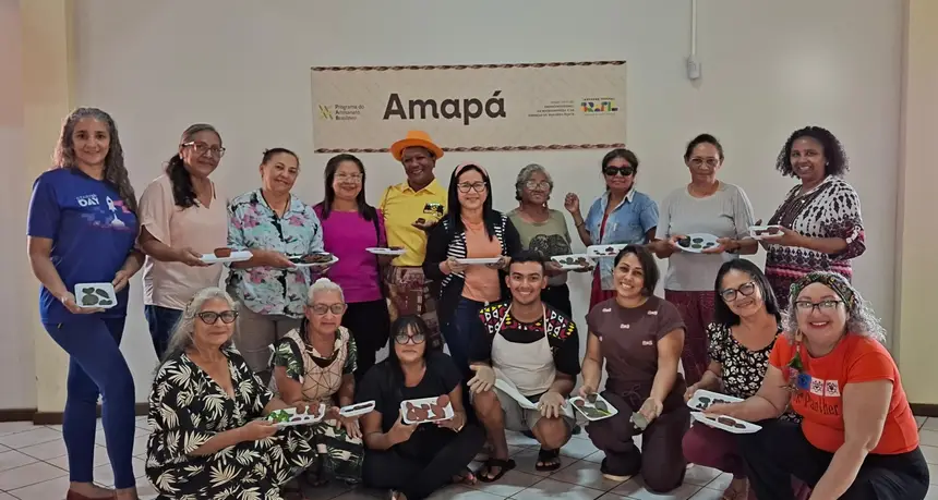 Foto: Ascom/Sete Artesãos e pessoas iniciantes no artesanato participaram da oficina