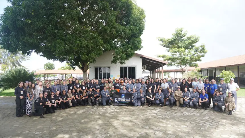 Cem agentes femininas da Segurança Pública participam das oficinas